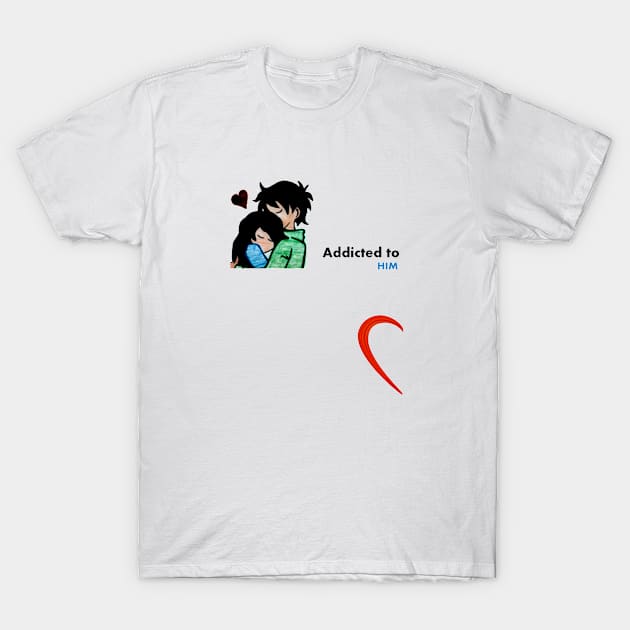 Couple T shirt for HER T-Shirt by TahtaFashion